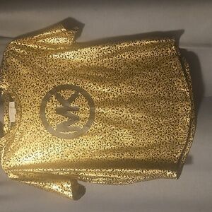 Gold MK Womens Shirt
